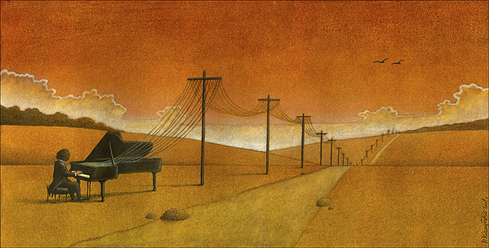 revistaprosaversoearte.com - O sarcasmo e a ironia amarga na crítica social do ilustrador e grafista polonês Pawel Kuczynski