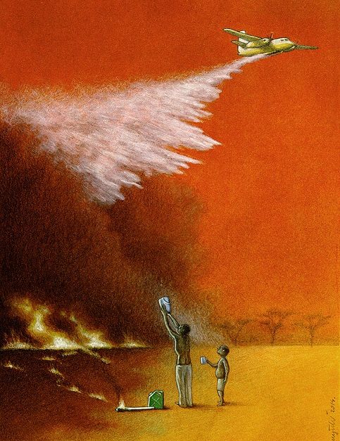 revistaprosaversoearte.com - O sarcasmo e a ironia amarga na crítica social do ilustrador e grafista polonês Pawel Kuczynski