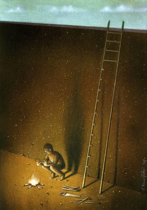 revistaprosaversoearte.com - O sarcasmo e a ironia amarga na crítica social do ilustrador e grafista polonês Pawel Kuczynski