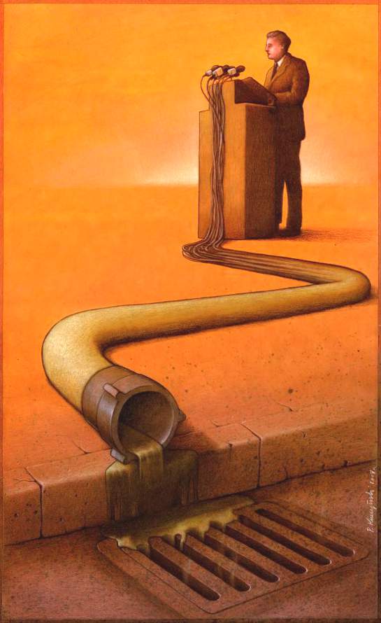 revistaprosaversoearte.com - O sarcasmo e a ironia amarga na crítica social do ilustrador e grafista polonês Pawel Kuczynski