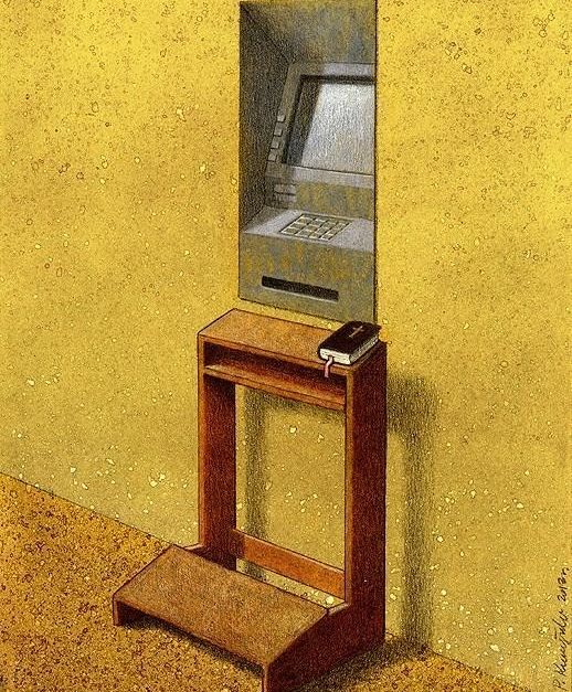 revistaprosaversoearte.com - O sarcasmo e a ironia amarga na crítica social do ilustrador e grafista polonês Pawel Kuczynski