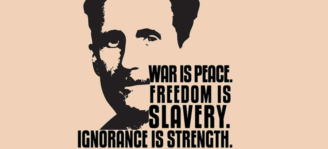 Carta de George Orwell explica 1984