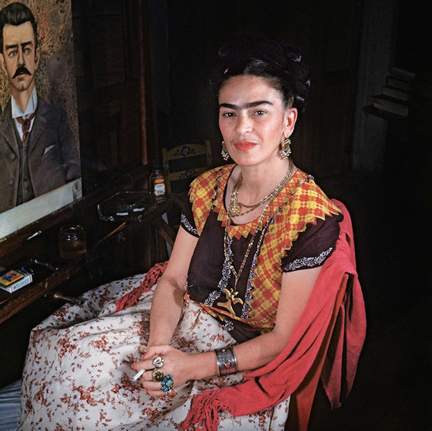 revistaprosaversoearte.com - Fotos raras mostram Frida Kahlo em seus últimos dias de vida