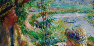 Filme raro mostra Pierre-Auguste Renoir pintando em seu ateliê