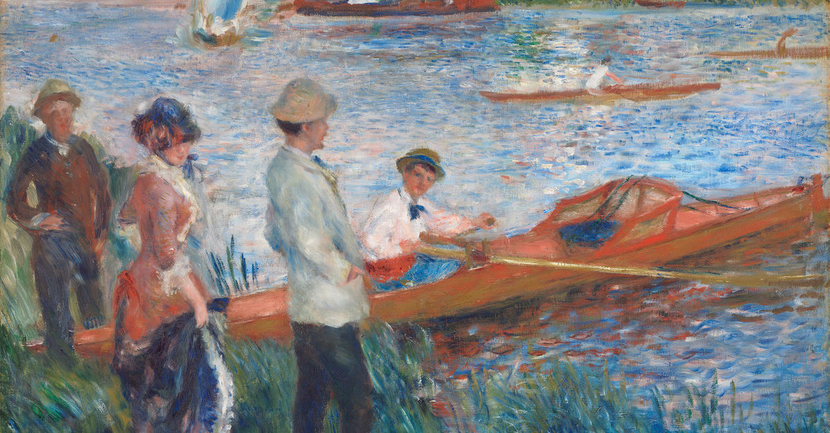 revistaprosaversoearte.com - Filme raro mostra Pierre-Auguste Renoir pintando em seu ateliê