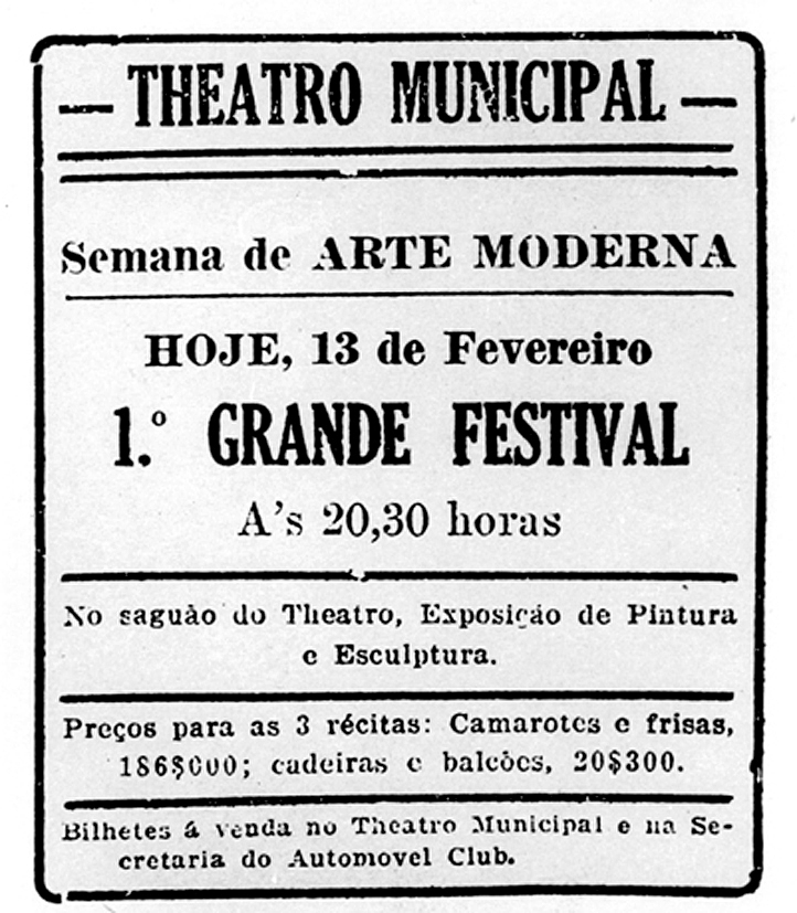 revistaprosaversoearte.com - Semana de Arte Moderna de 1922