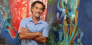 Chico Diaz estreia nas artes plásticas, com a exposição “Real imaginário – Risco! Traços e gestos”
