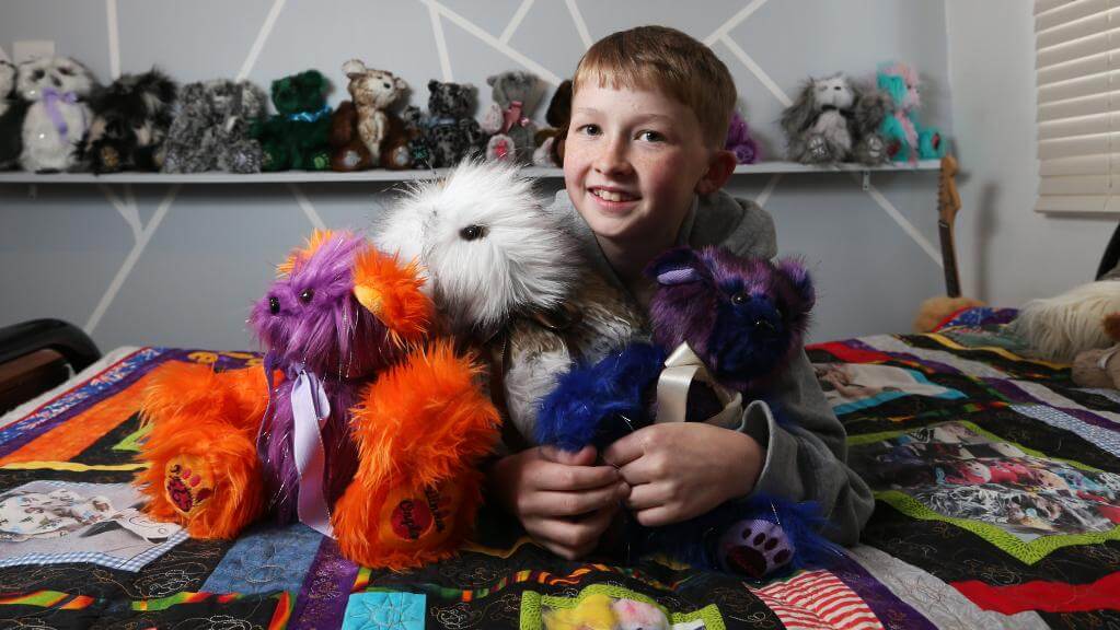 revistaprosaversoearte.com - Menino de 12 anos costurou mais de 800 bichos de pelúcia para crianças doentes