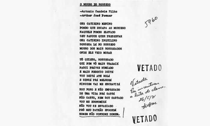 revistaprosaversoearte.com - Letras originais censuradas de Candeia e Paulinho da Viola têm suas histórias reveladas