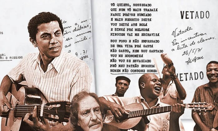 Letras originais censuradas de Candeia e Paulinho da Viola têm suas histórias reveladas