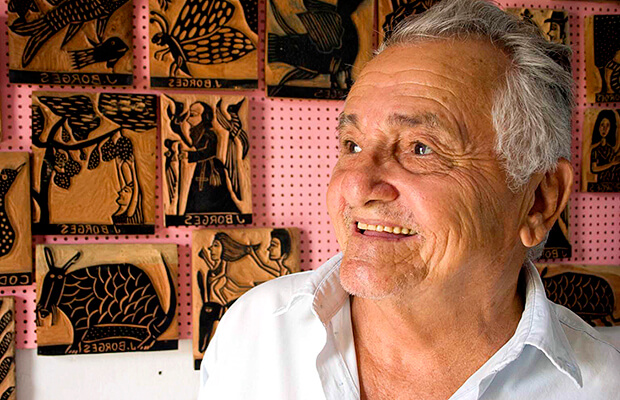 revistaprosaversoearte.com - Exposição: J. Borges 80 anos, traz uma coletânea de 30 xilogravuras