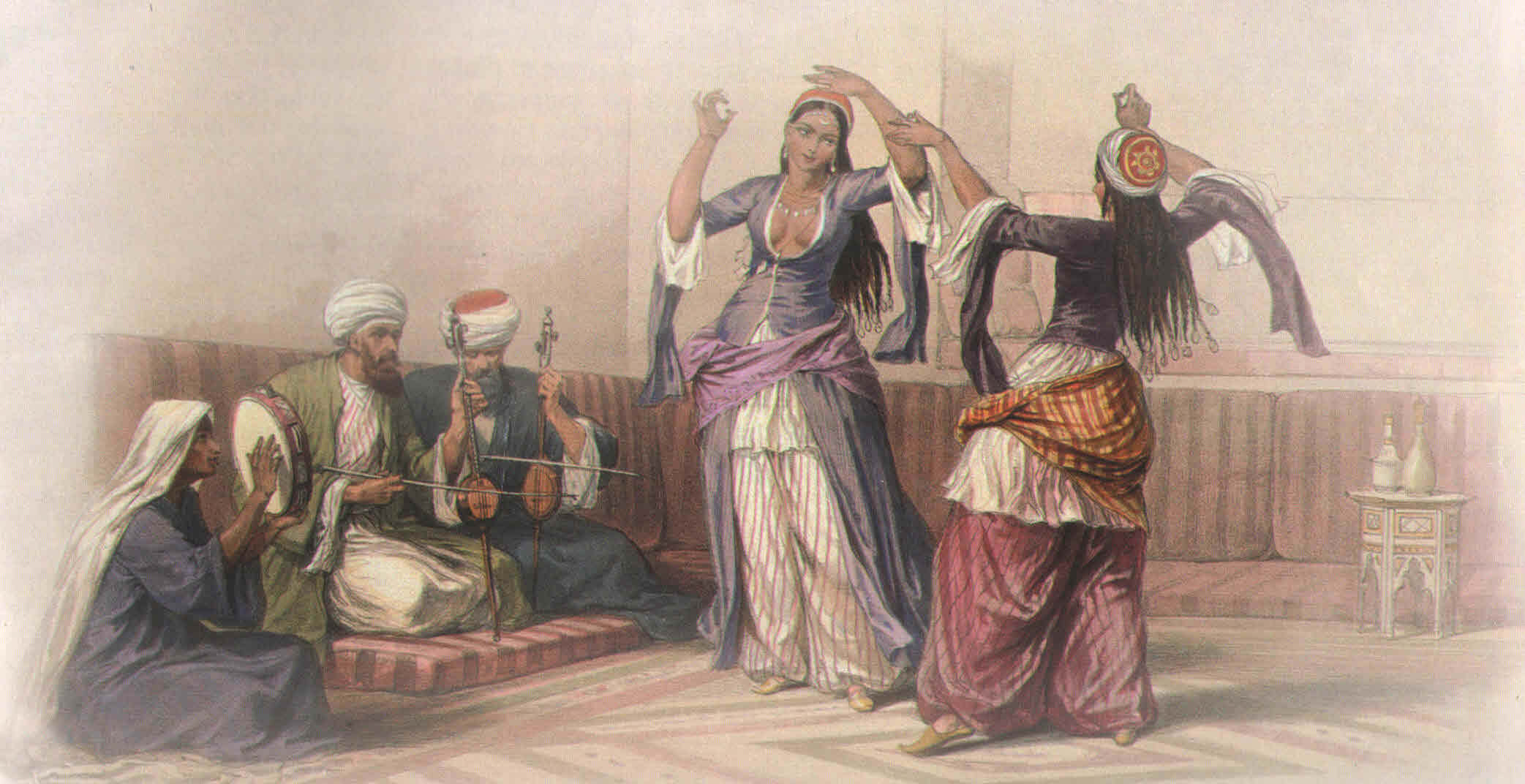 Гарем мажорок. Гавази Египет 19 век. Халифы арабского халифата. Багдадский халифат картина художник.