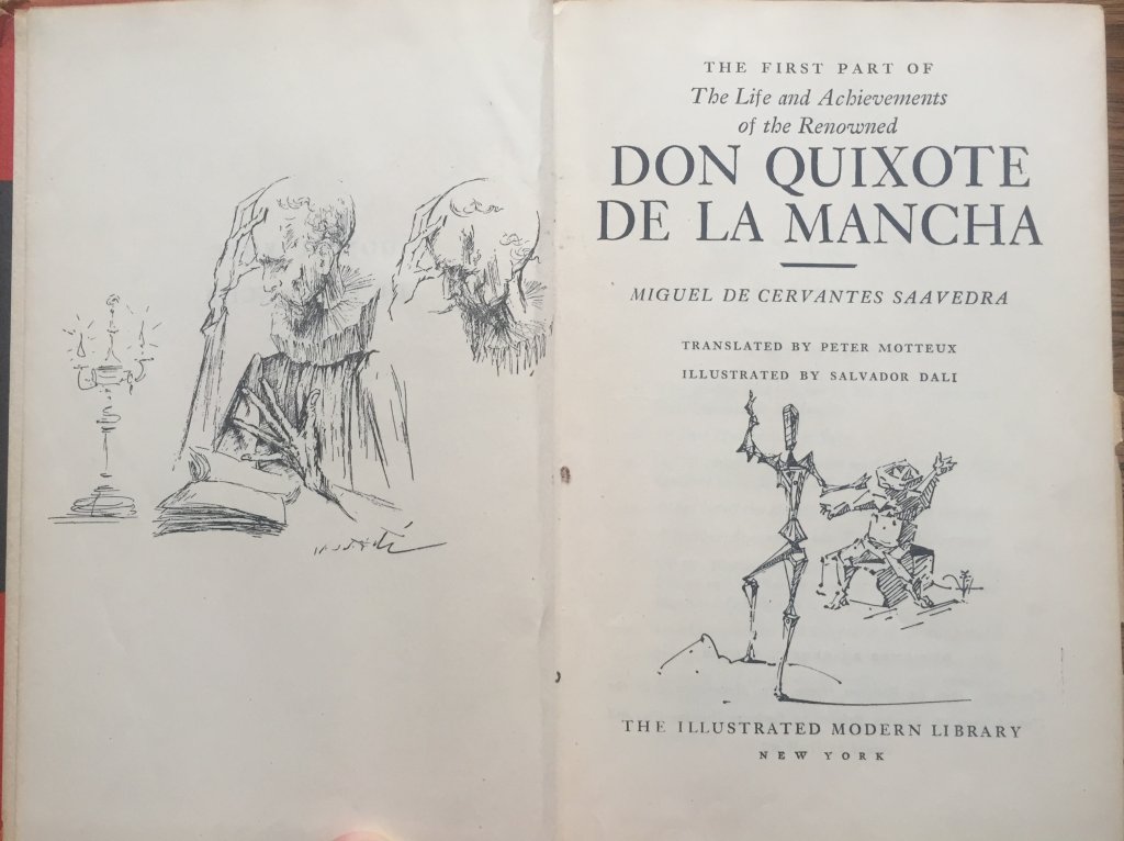 revistaprosaversoearte.com - RARAS: As primeiras ilustrações de Salvador Dalí para 'Dom Quixote de la Mancha' de Miguel Cervantes