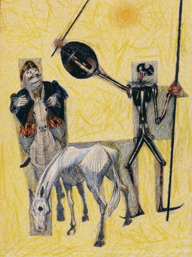 revistaprosaversoearte.com - Traços e versos de Portinari e Drummond sobre a obra "Dom Quixote" de Cervantes