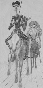revistaprosaversoearte.com - Traços e versos de Portinari e Drummond sobre a obra "Dom Quixote" de Cervantes