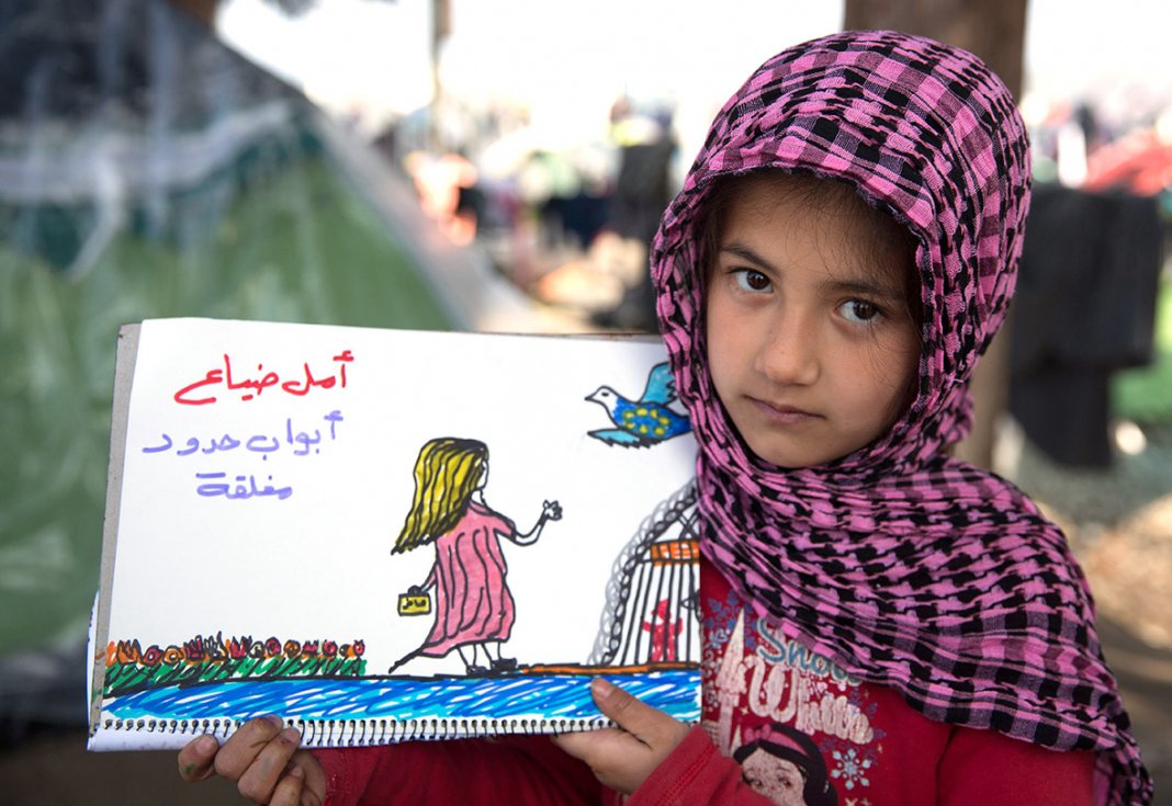 Menina síria de 8 anos comove o mundo com seus desenhos sobre o drama dos refugiados