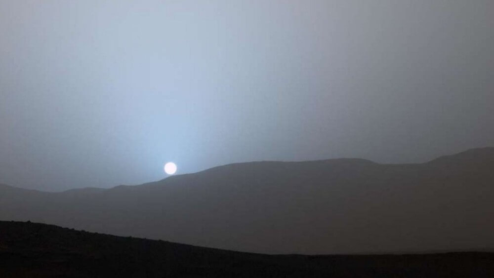 revistaprosaversoearte.com - Nasa divulga imagens do pôr do sol em Marte