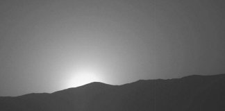 Nasa divulga imagens do pôr do sol em Marte