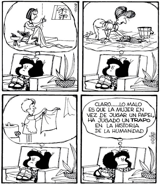 revistaprosaversoearte.com - Mafalda, 50 anos de feminismo em tirinhas