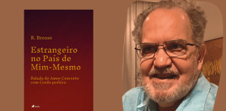 Lançamento: “Estrangeiro no País de Mim-Mesmo”, livro do poeta e ficcionista R. Brosso