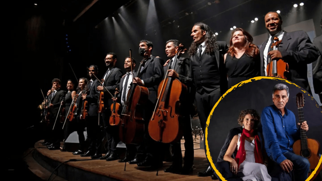 Orquestra de Solistas do Rio de Janeiro & Guinga no Teatro Riachuelo RJ