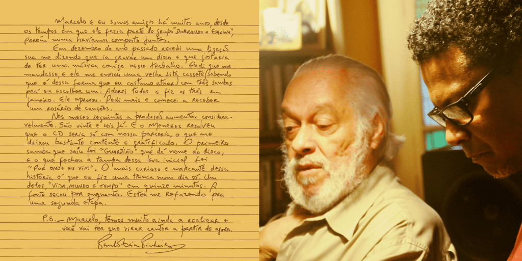 revistaprosaversoearte.com - 'Guardi&atilde;o', disco de Marcelo Menezes dedicado as suas composi&ccedil;&otilde;es em parceria com o poeta e compositor Paulo C&eacute;sar Pinheiro