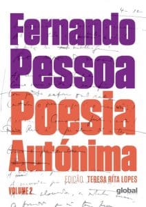 revistaprosaversoearte.com - 'Poesia Autónima Vol. 2', de Fernando Pessoa é publicado pela Global