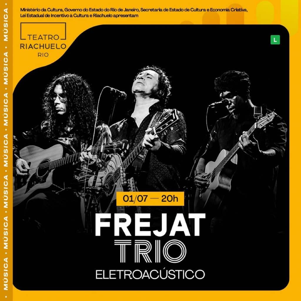 revistaprosaversoearte.com - Show Frejat Trio chega ao Teatro Riachuelo, no Rio de Janeiro