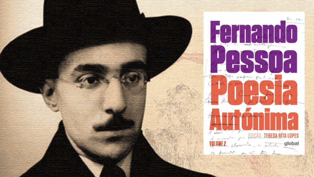 ‘Poesia Autónima Vol. 2’, de Fernando Pessoa é publicado pela Global