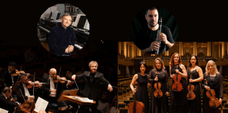 Orquestra Osesp com o pianista Stephen Hough, e o Quinteto Osesp com o clarinetista Alexandre Ribeiro