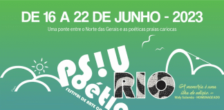 Psiu Rio Poético animará os cariocas de 16 a 22 de junho