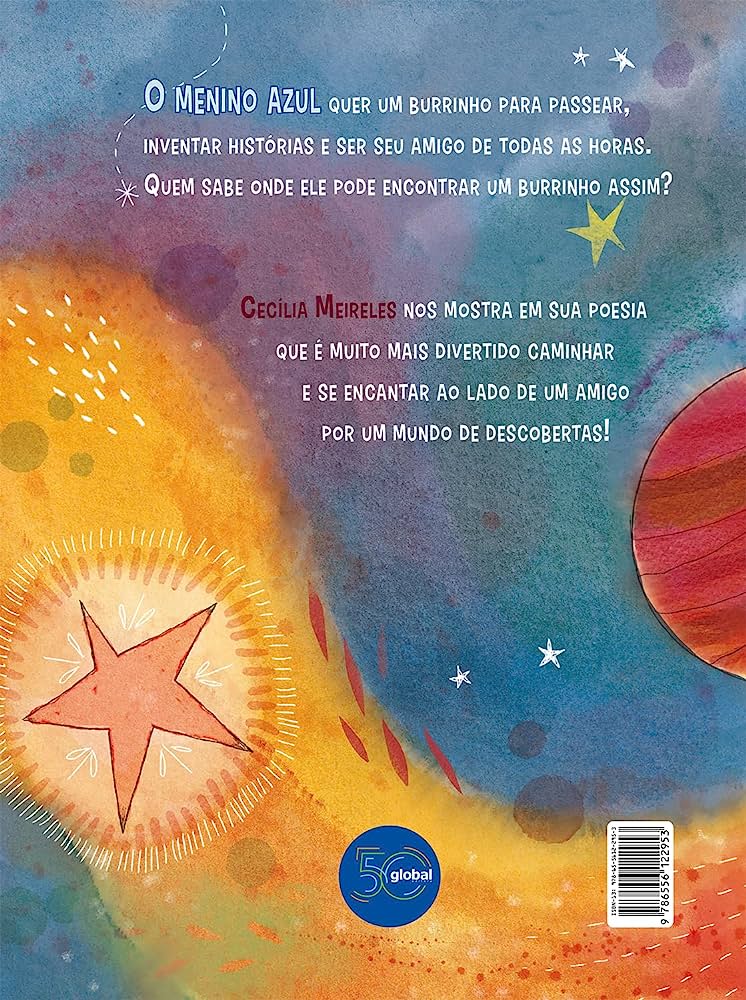 revistaprosaversoearte.com - 'O Menino Azul' de Cecília Meireles em nova edição, com ilustrações de Camila Carrossine