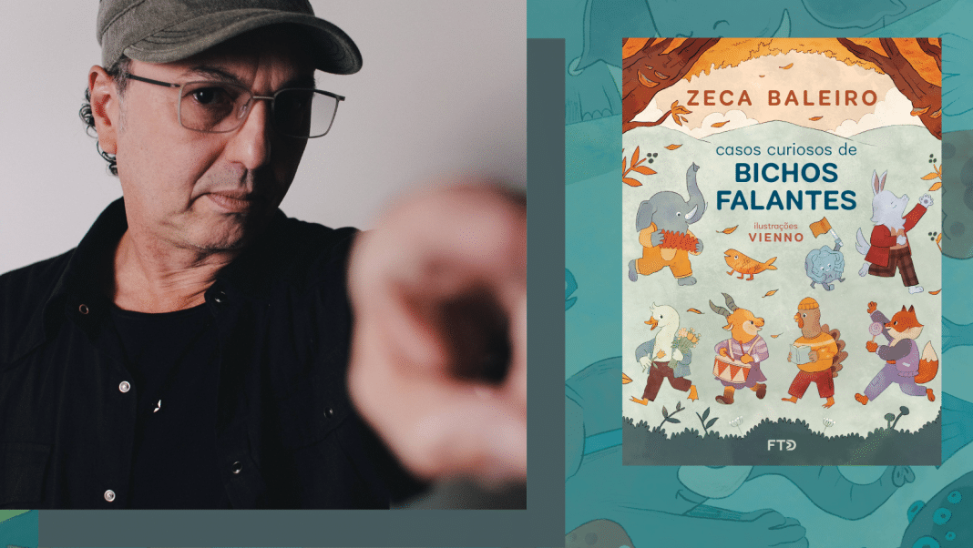 Zeca Baleiro reconta fábulas clássicas e revisita contos de fada em novo livro infantil