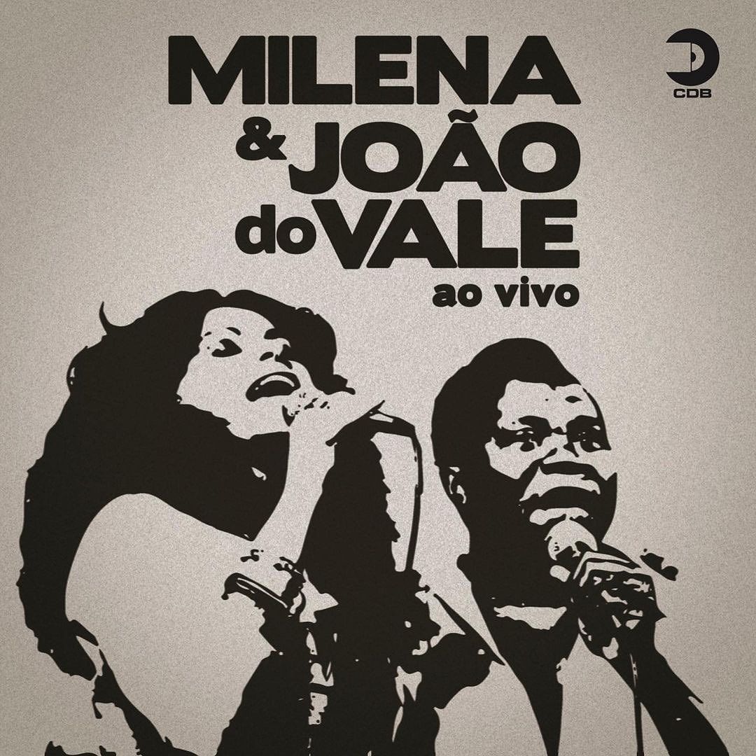 revistaprosaversoearte.com - 'Milena & João do Vale ao Vivo' é lançado em vinil pela Companhia de Discos do Brasil