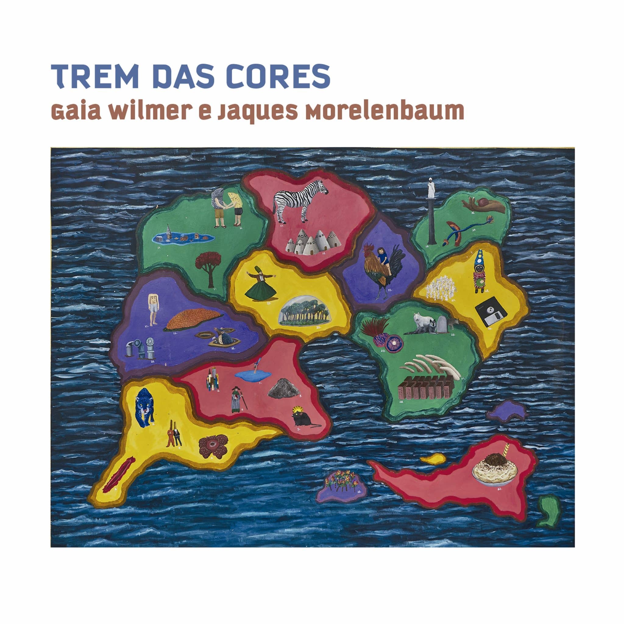 revistaprosaversoearte.com - Álbum 'Trem das Cores' de Gaia Wilmer e Jaques Morelenbaum, em homenagem Caetano Veloso
