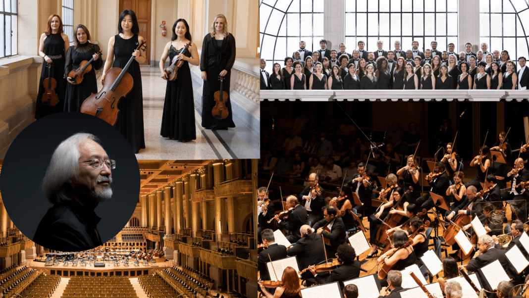 Nesta semana: Osesp, Coro e Masaaki Suzuki, e Quinteto Osesp – 24 a 27/ago