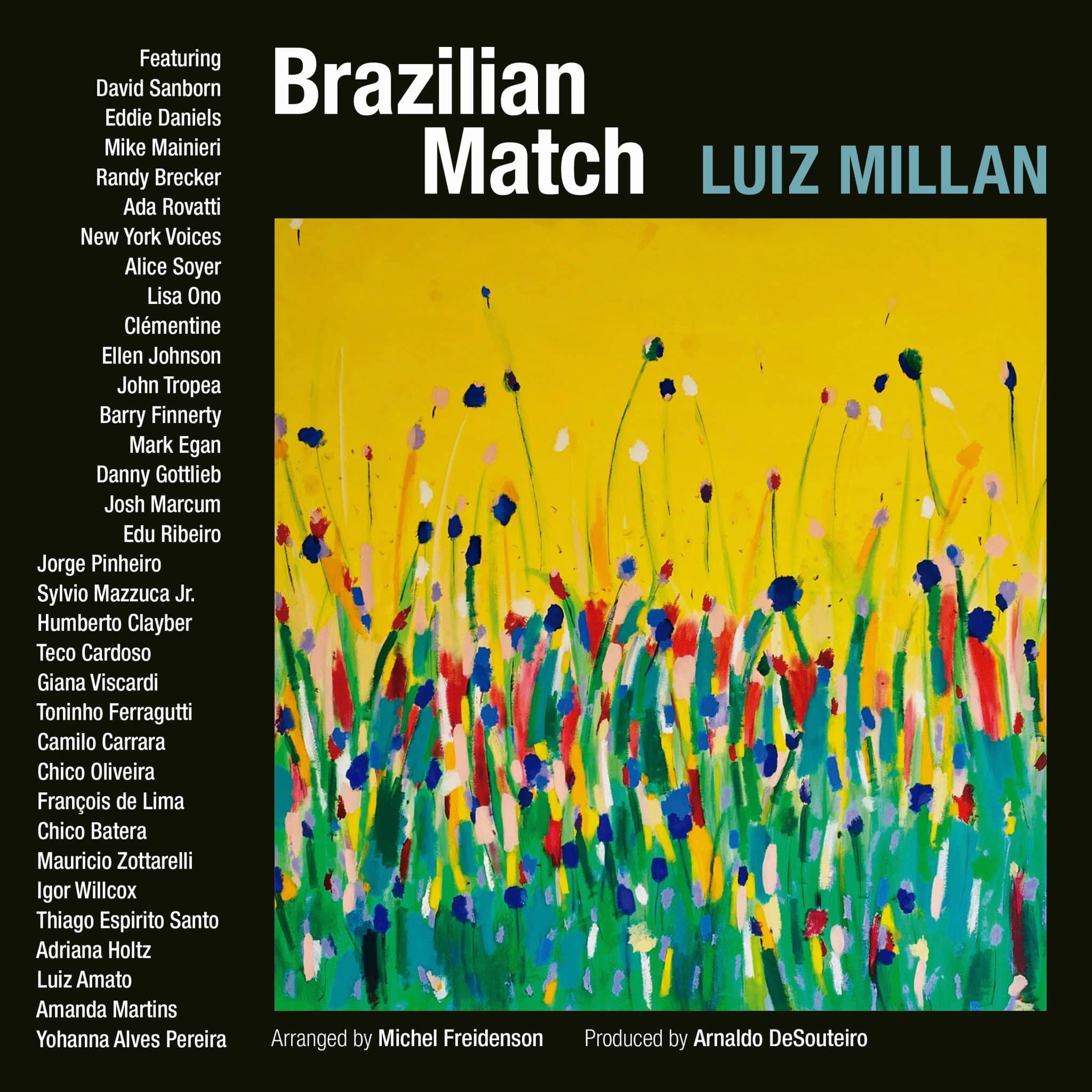 revistaprosaversoearte.com - 'Brazilian match', álbum do compositor e cantor Luiz Millan