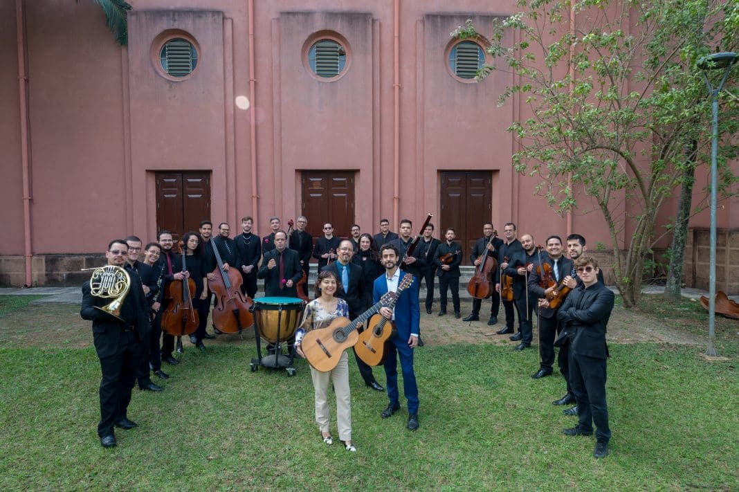 Duo Siqueira Lima e Orquestra GRU Sinfônica lançam álbum ‘Dois Violões em Concerto’