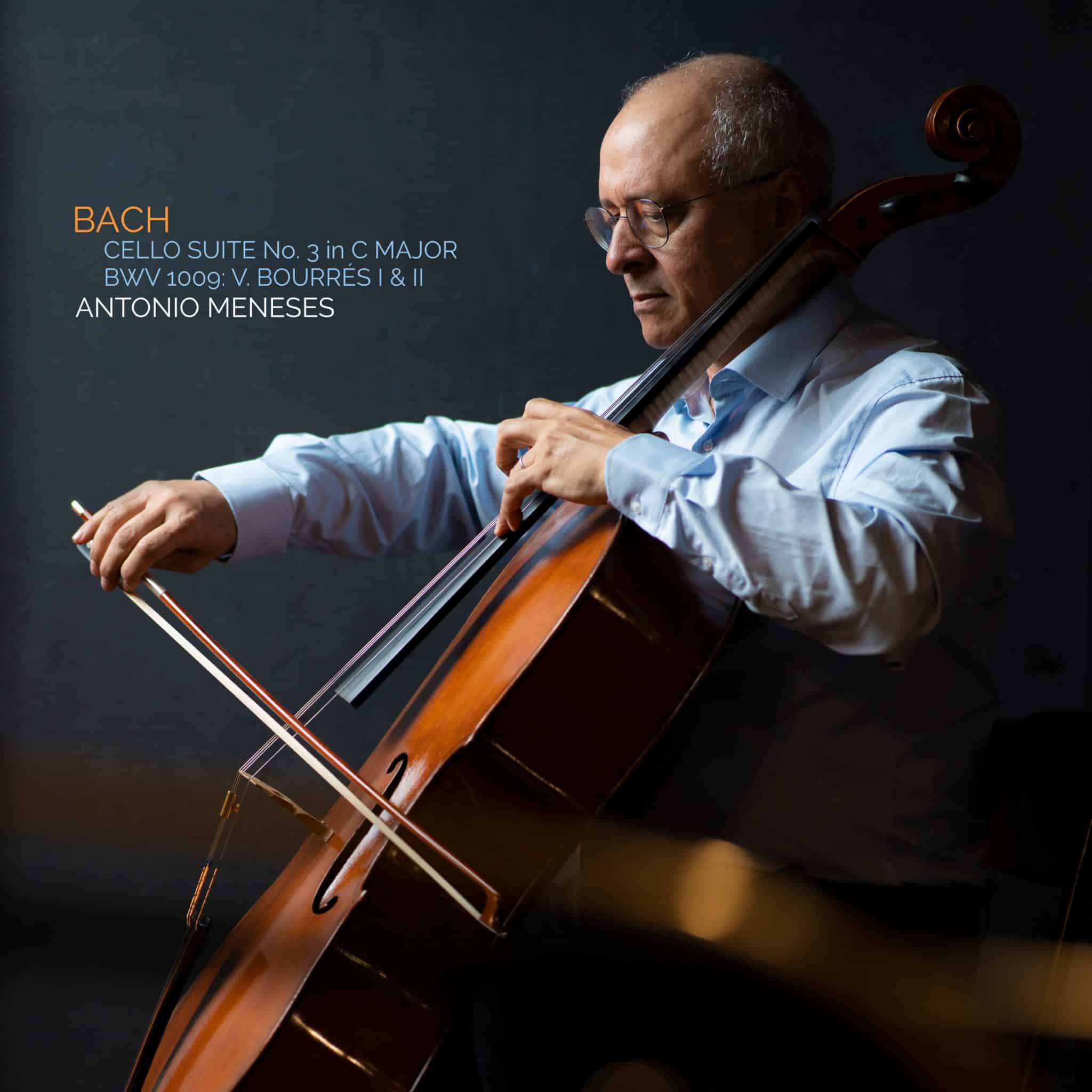 revistaprosaversoearte.com - Antonio Meneses lança o segundo single do seu novo álbum 'Bach: The Cello Suites'