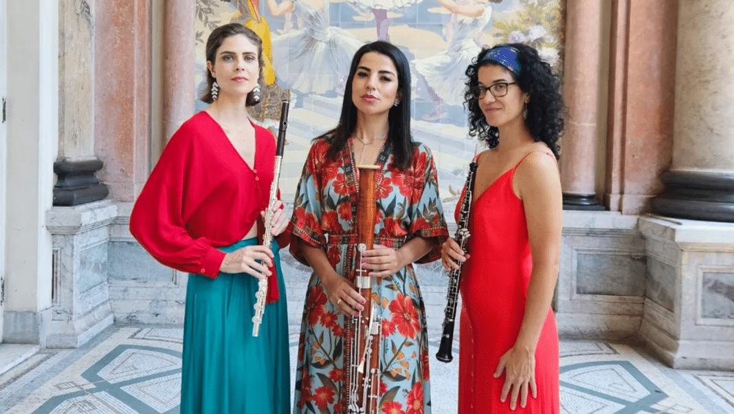 Trio Capitu leva a lira feminina à Sala Cecília Meireles