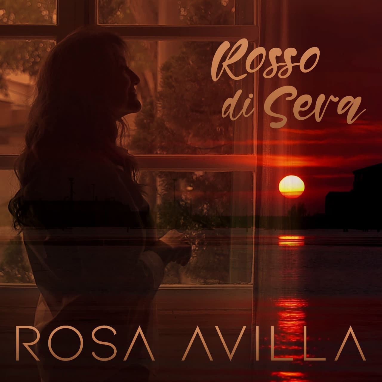 revistaprosaversoearte.com - Rosa Avilla cantora ítalo-brasileira lança single 'Rosso Di Sera'