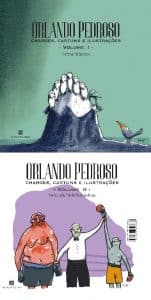 revistaprosaversoearte.com - Ilustrações de Orlando Pedroso em dois volumes repletos de bom-humor