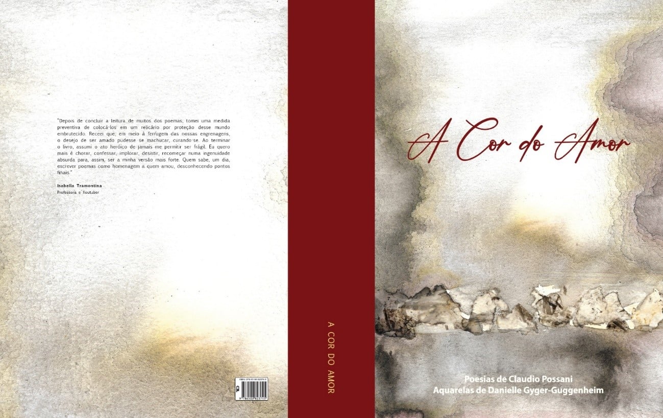 revistaprosaversoearte.com - Claudio Possani lança o livro de poesias 'A Cor do Amor', com ilustrações de Danielle Gyger-Guggenheim