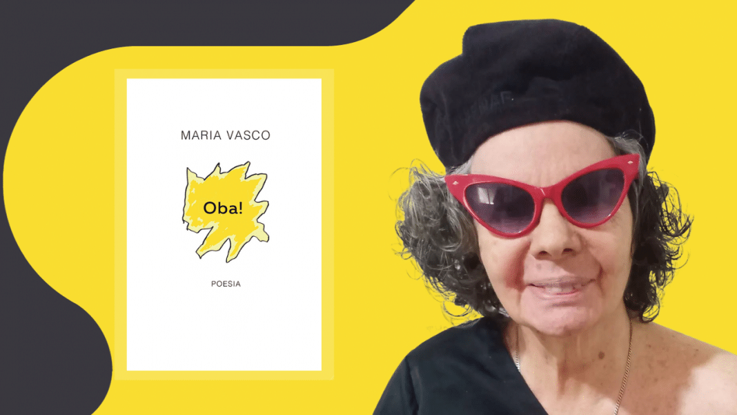 Maria Vasco lança o seu terceiro livro de poesia ‘Oba!’, na Livraria Argumento