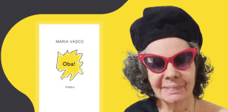 Maria Vasco lança o seu terceiro livro de poesia ‘Oba!’, na Livraria Argumento