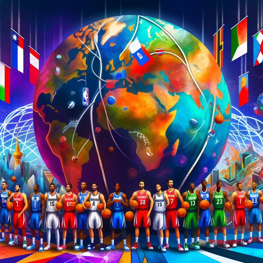revistaprosaversoearte.com - A Influ&ecirc;ncia Global da NBA