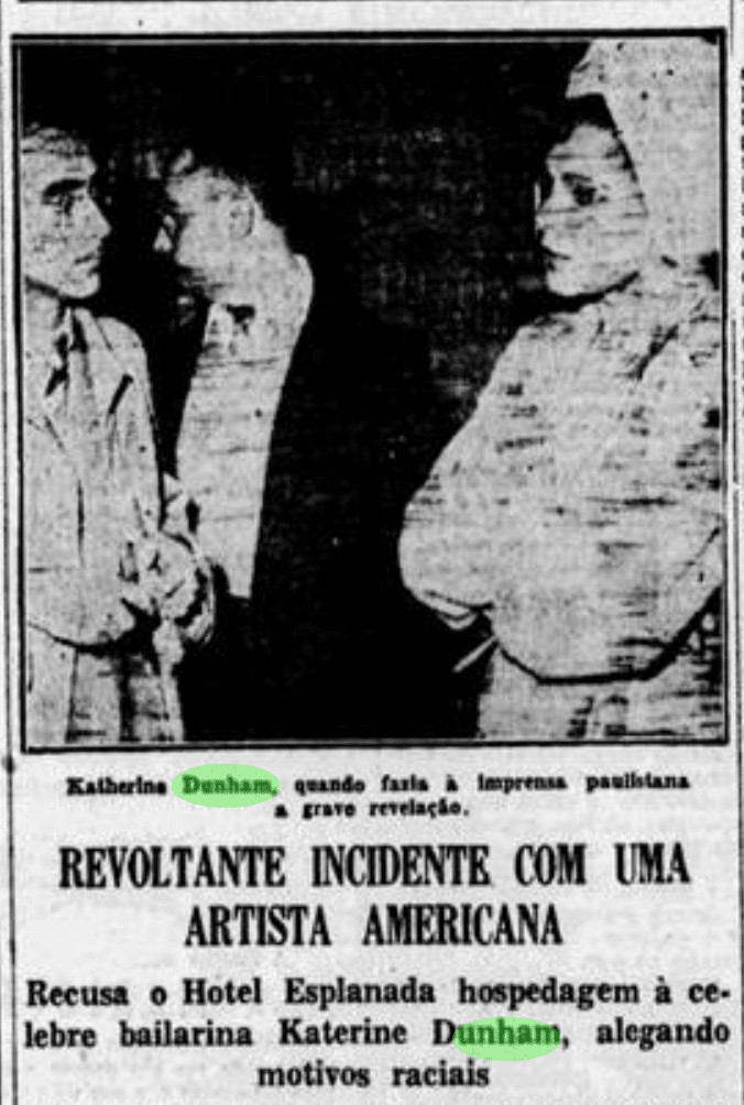 revistaprosaversoearte.com - A dan&ccedil;arina americana que ajudou a criar 1&ordf; lei contra racismo do Brasil