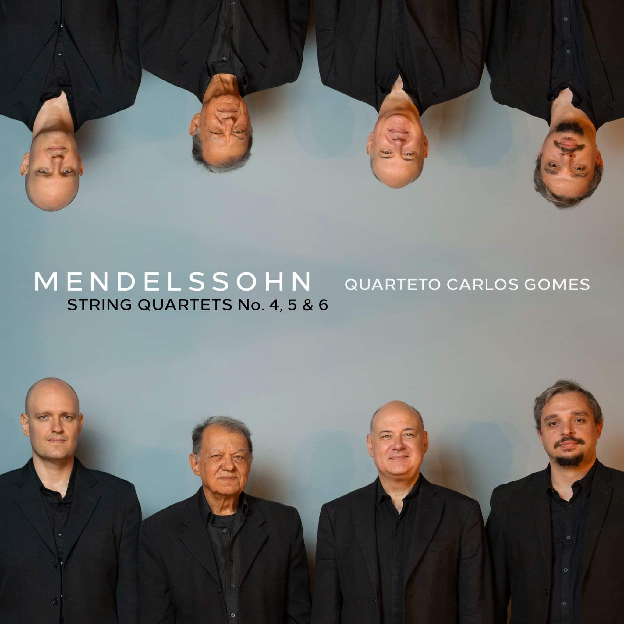 revistaprosaversoearte.com - Quarteto Carlos Gomes lança álbum 'Mendelssohn: String Quartets No. 4, 5 & 6'