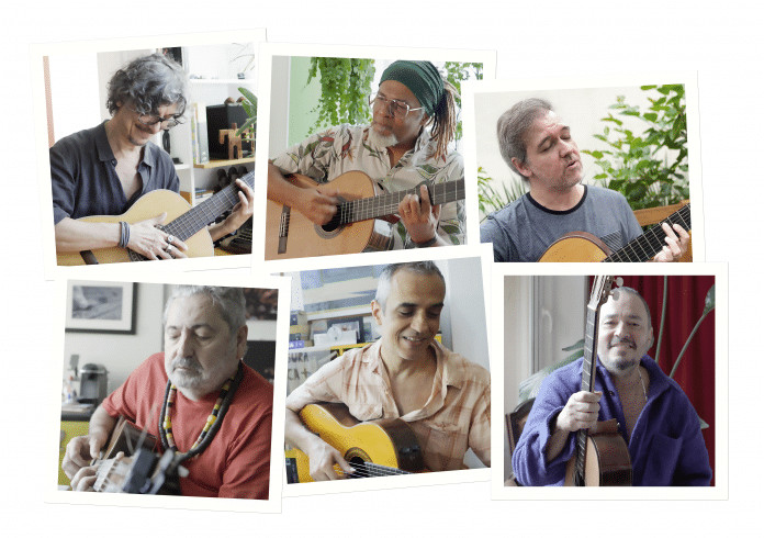 Sexteto de ases da composição gravam álbum juntos