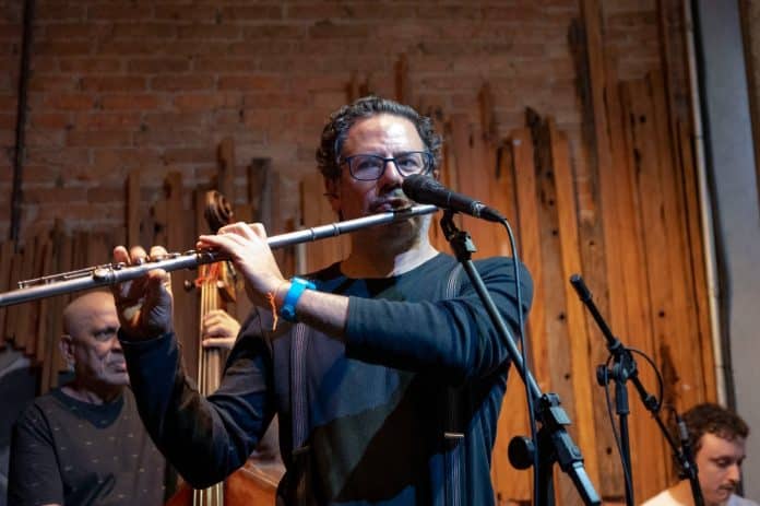 Sax de Dado Magnelli no Café Fon Fon, em Porto Alegre